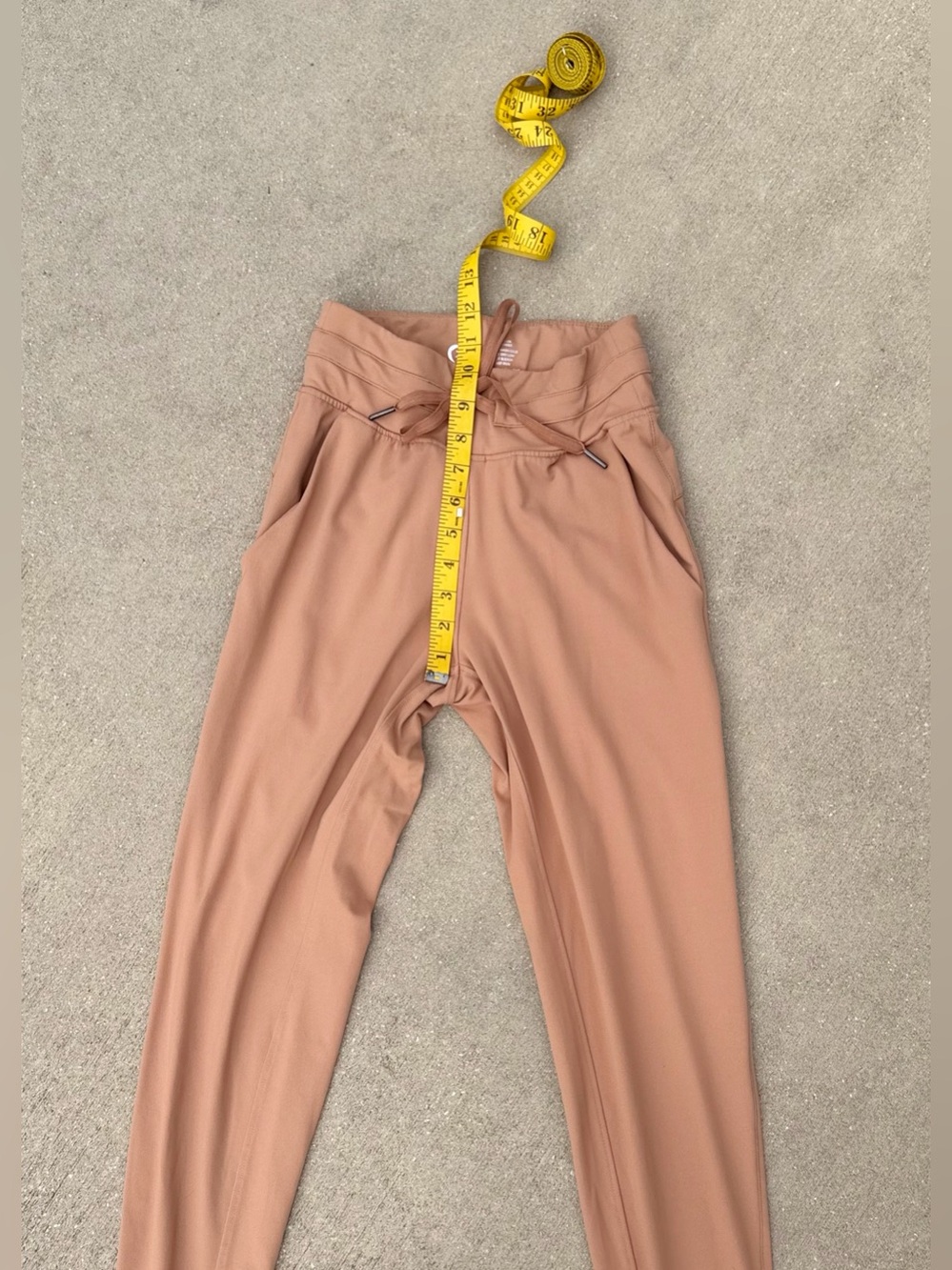ZYIA Active Ascend Peach Pocket Joggers High Waist Soft Stretch Knit Cabincore S - Picture 9 of 14